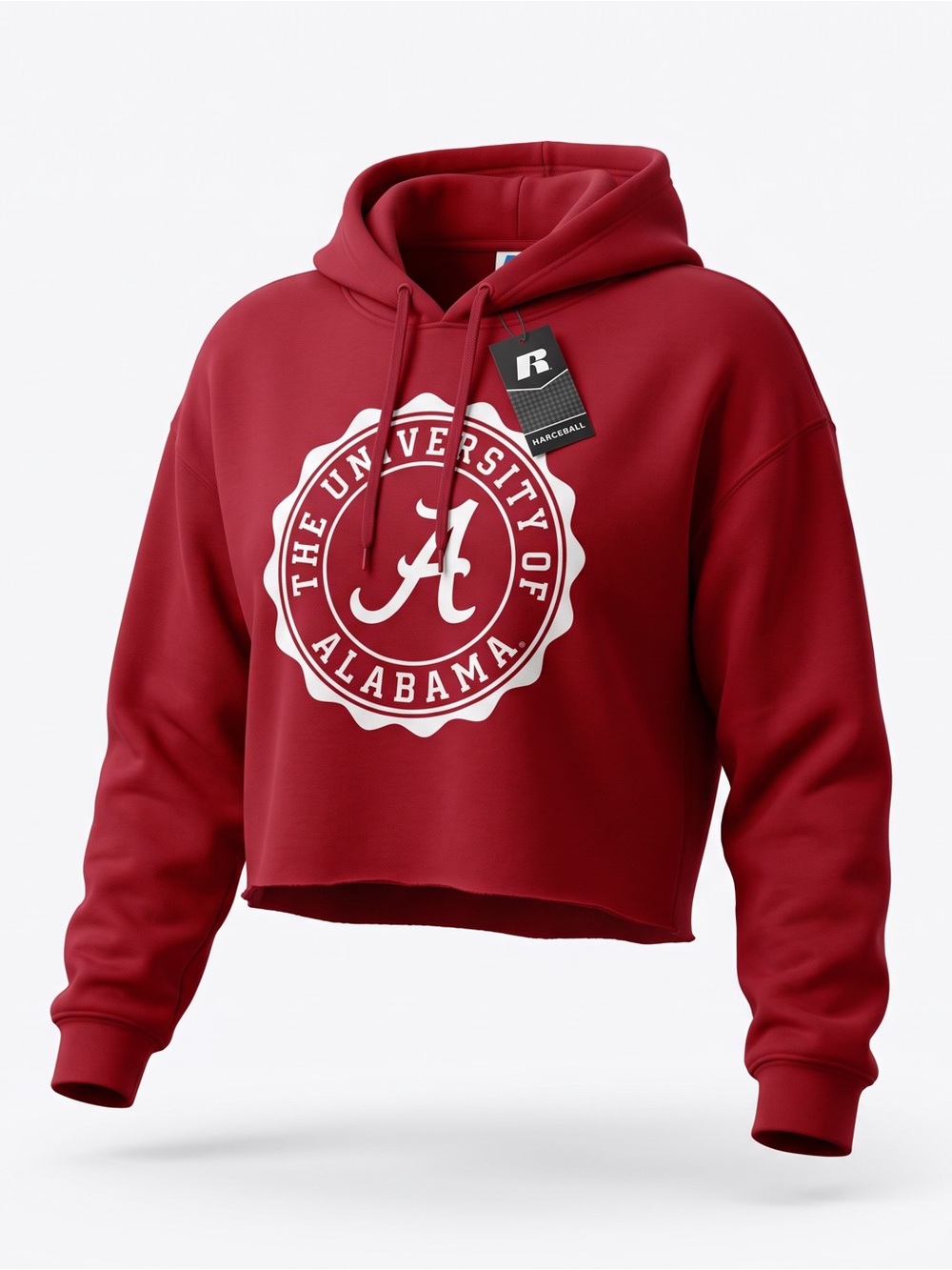 Russell University of Alabama Rough Hem Hoodie